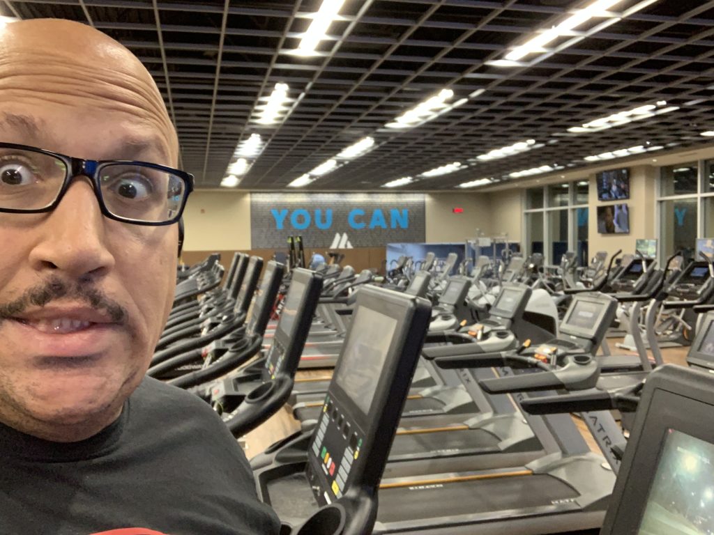 Me and an empty gym